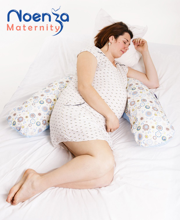 Coussin d'allaitement Noenza Maternity pour le confort de la femme enceinte et de bébé